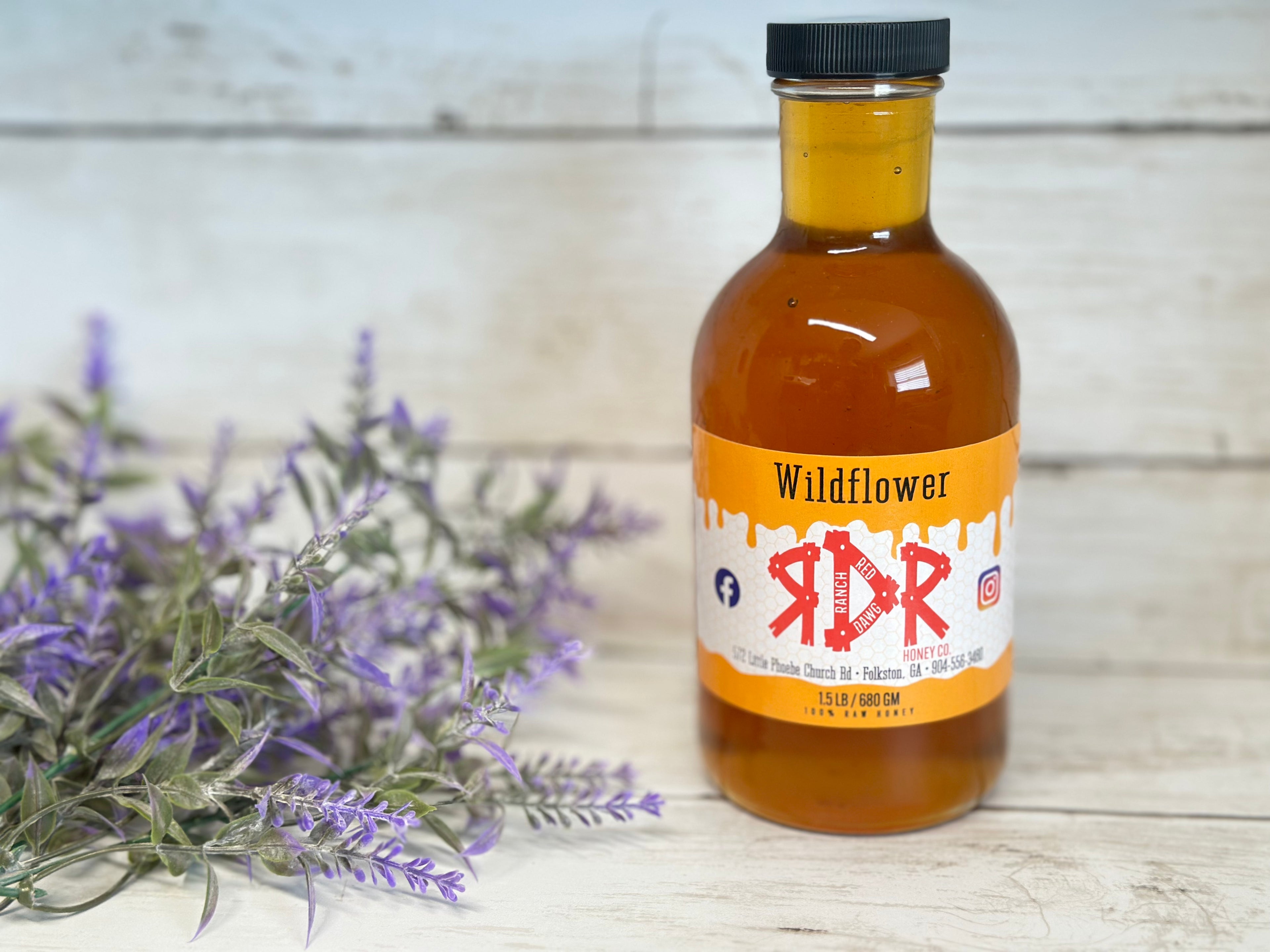 Raw Gallberry Wildflower Honey – Unfiltered and Locally Sourced in Southeast Georgia